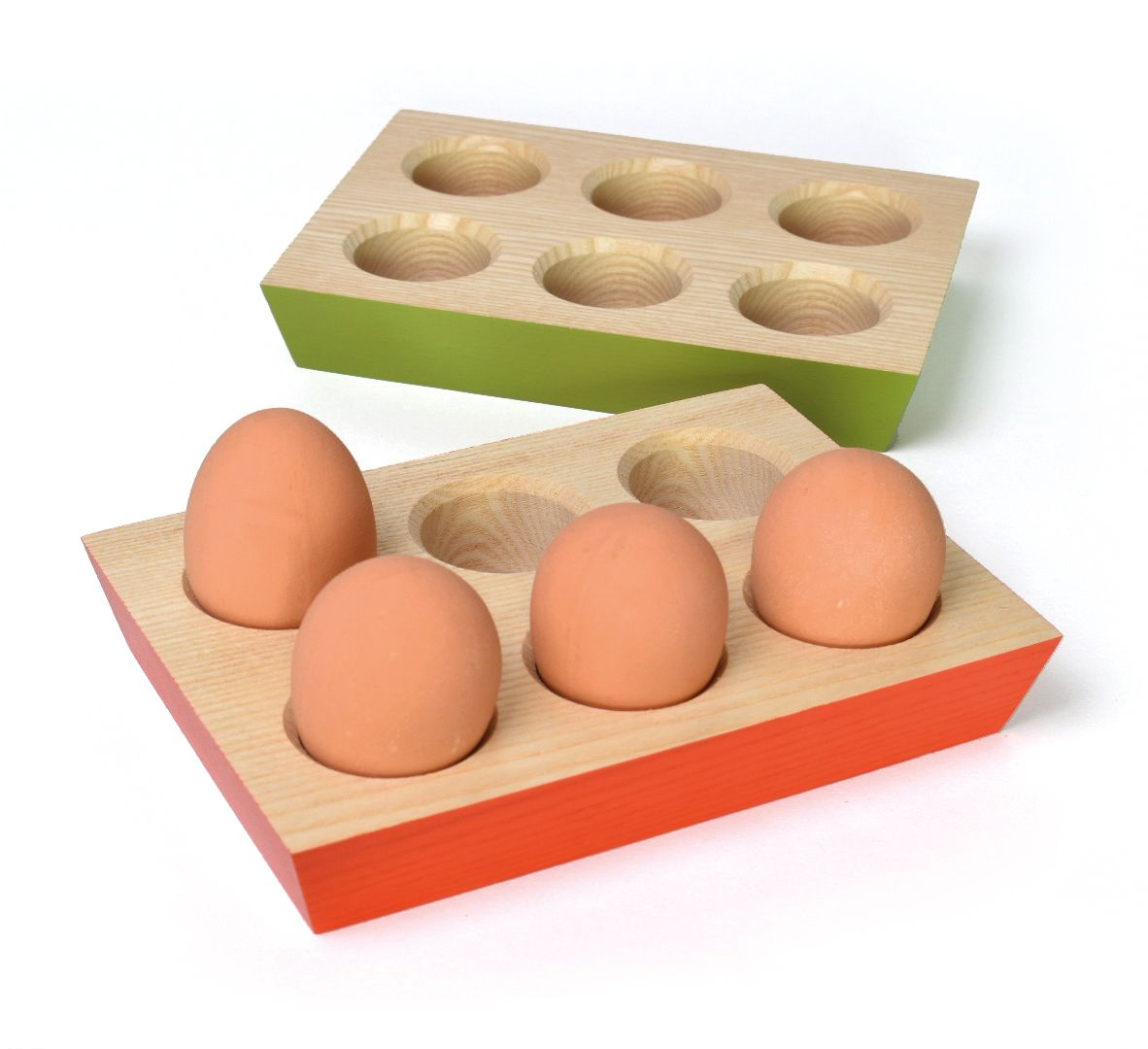 Layer stackable egg stand